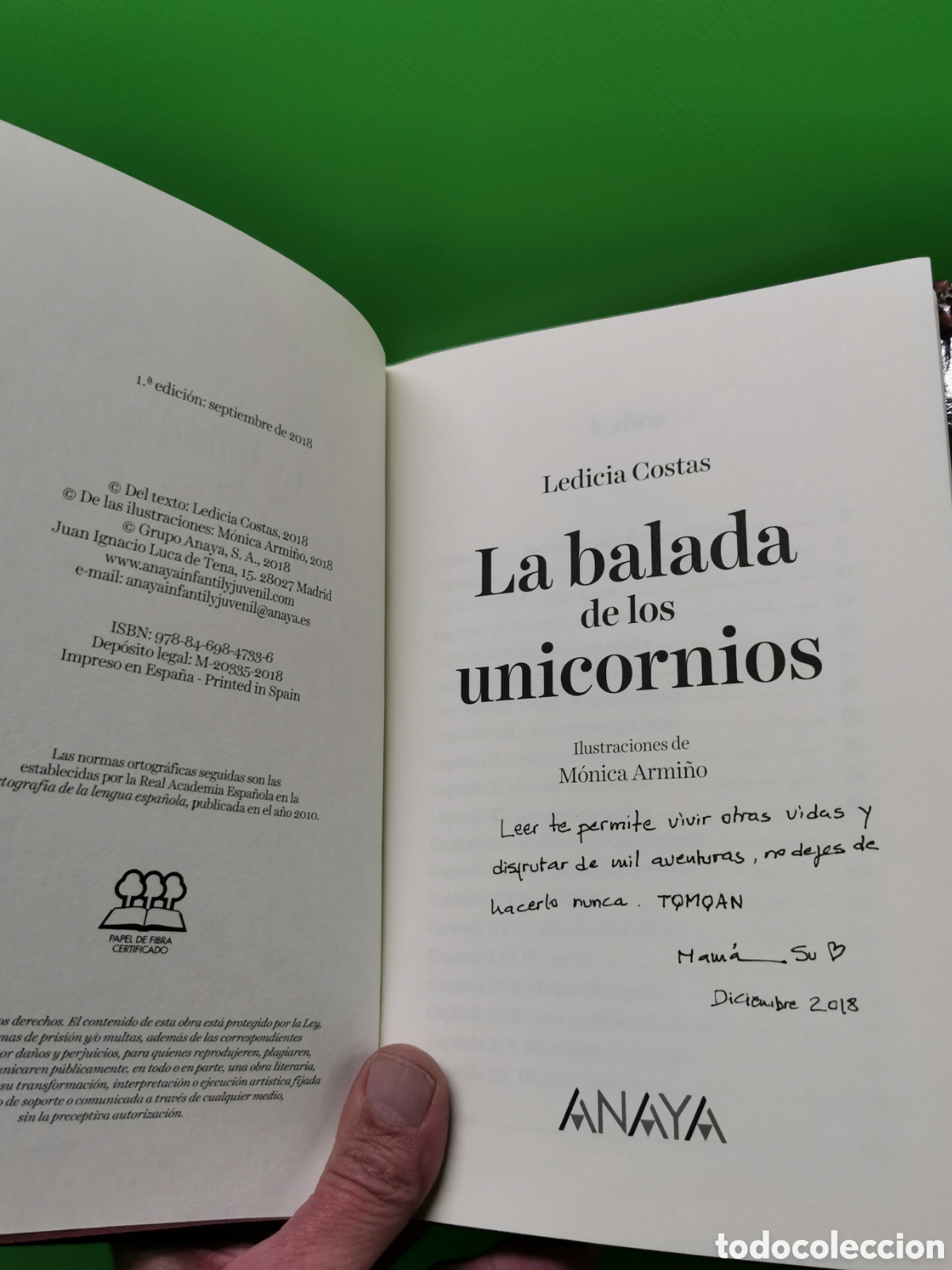 Libros: La balada de los unicornios - Costas, Ledicia - Foto 3