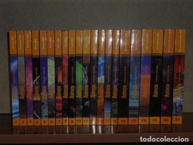 Libros: ASIMOV CIENCIA FICCI&Oacute;N COMPLETA 21 TOMOS - VV. AA.
