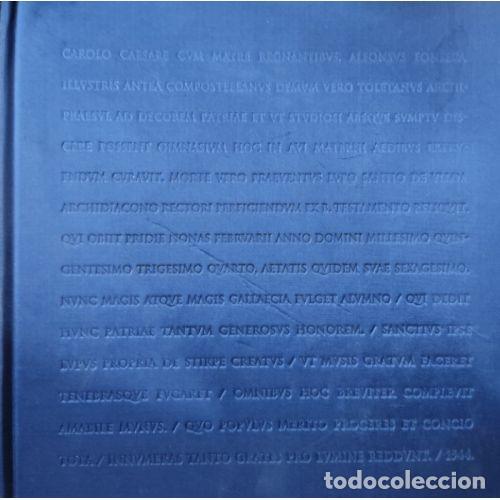 Libri di seconda mano: EL PATRIMONIO HIST&Oacute;RICO de la UNIVERSIDAD de SANTIAGO de COMPOSTELA - T1 ESTUDIOS y T2 CAT&Aacute;LOGO -...