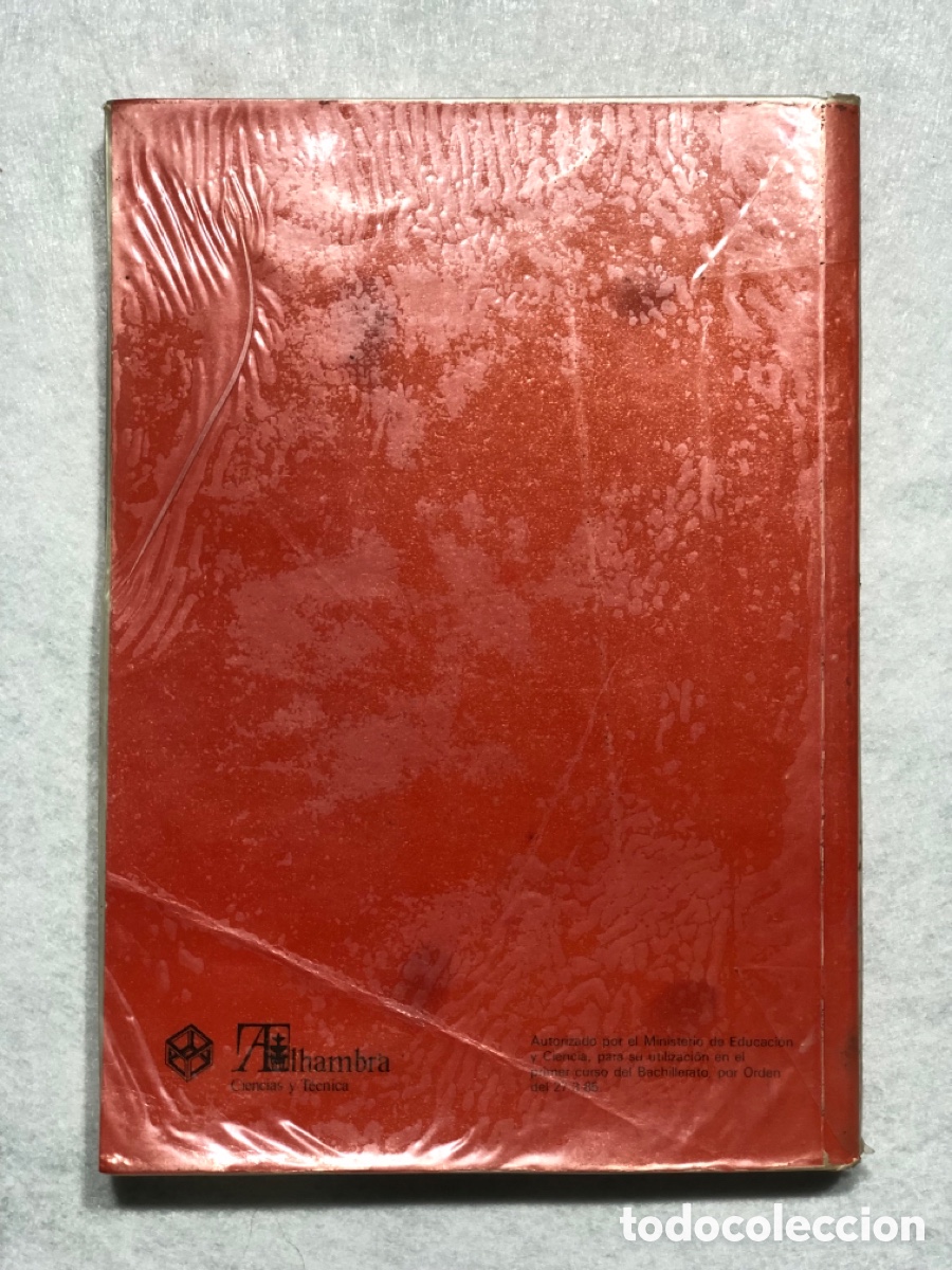 Libros: LIBRO DE MATEM&Aacute;TICAS 1&deg; BUP EDICI&Oacute;N ALHAMBRA 1985 1&ordf; EDICI&Oacute;N - Foto 6
