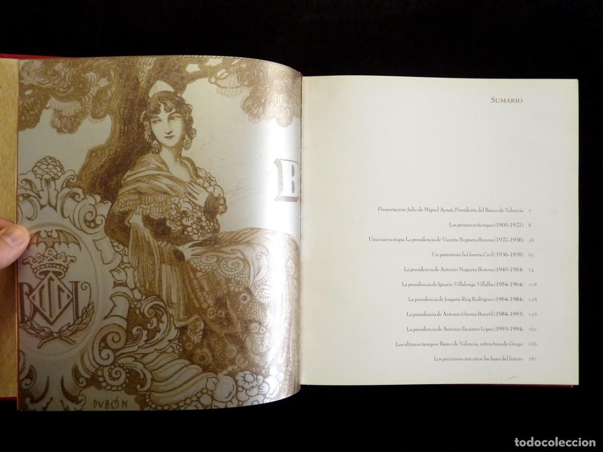 Libros: 1900 - 2000. 100 A&Ntilde;OS DE VIDA EN EL BANCO DE VALENCIA - Foto 6