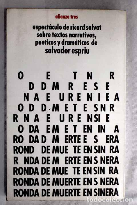 Libros: Ronda de muerte en Sinera.- Salvat, Ricard - Foto 1