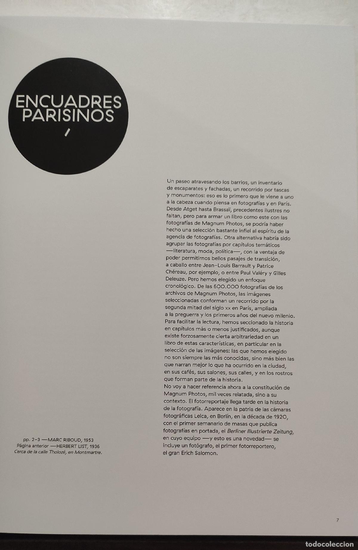 Libros: PARIS MAGNUM - ERIC HAZAN - Foto 8