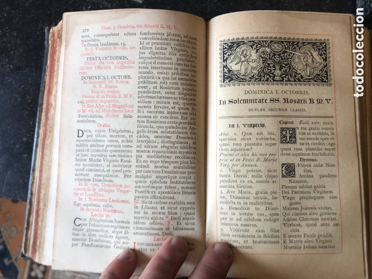 Libros: Breviarium romanum 1872 - Foto 2