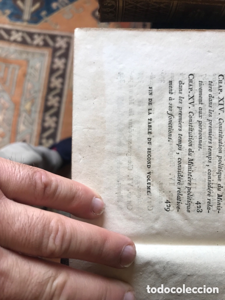 Libros: Libro 1817 De Bonald l&eacute;gislation primitive 2 vol&uacute;menes - Foto 9