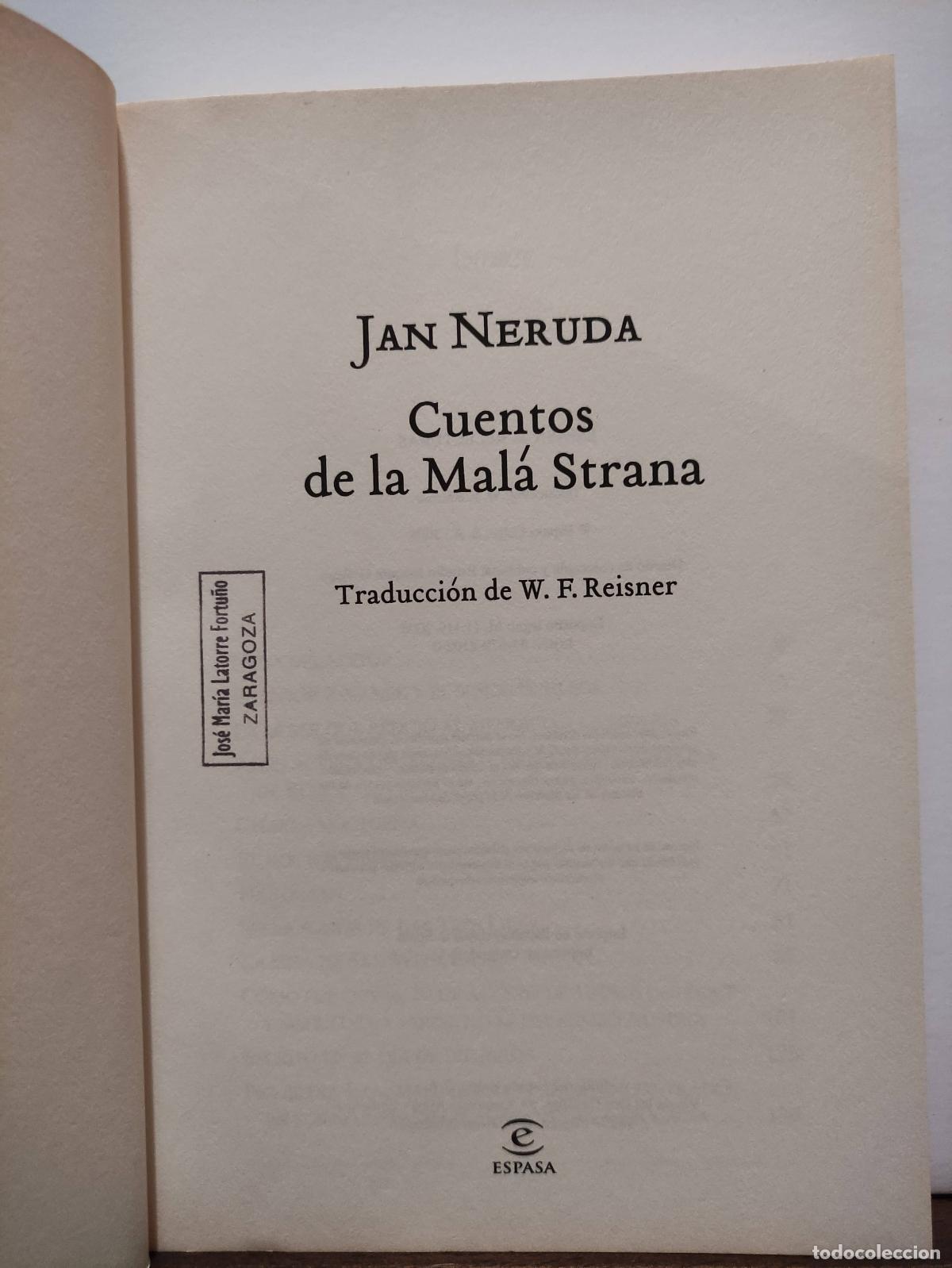 Libros: CUENTOS DE LA MALA STRANA - JAN NERUDA - Foto 2