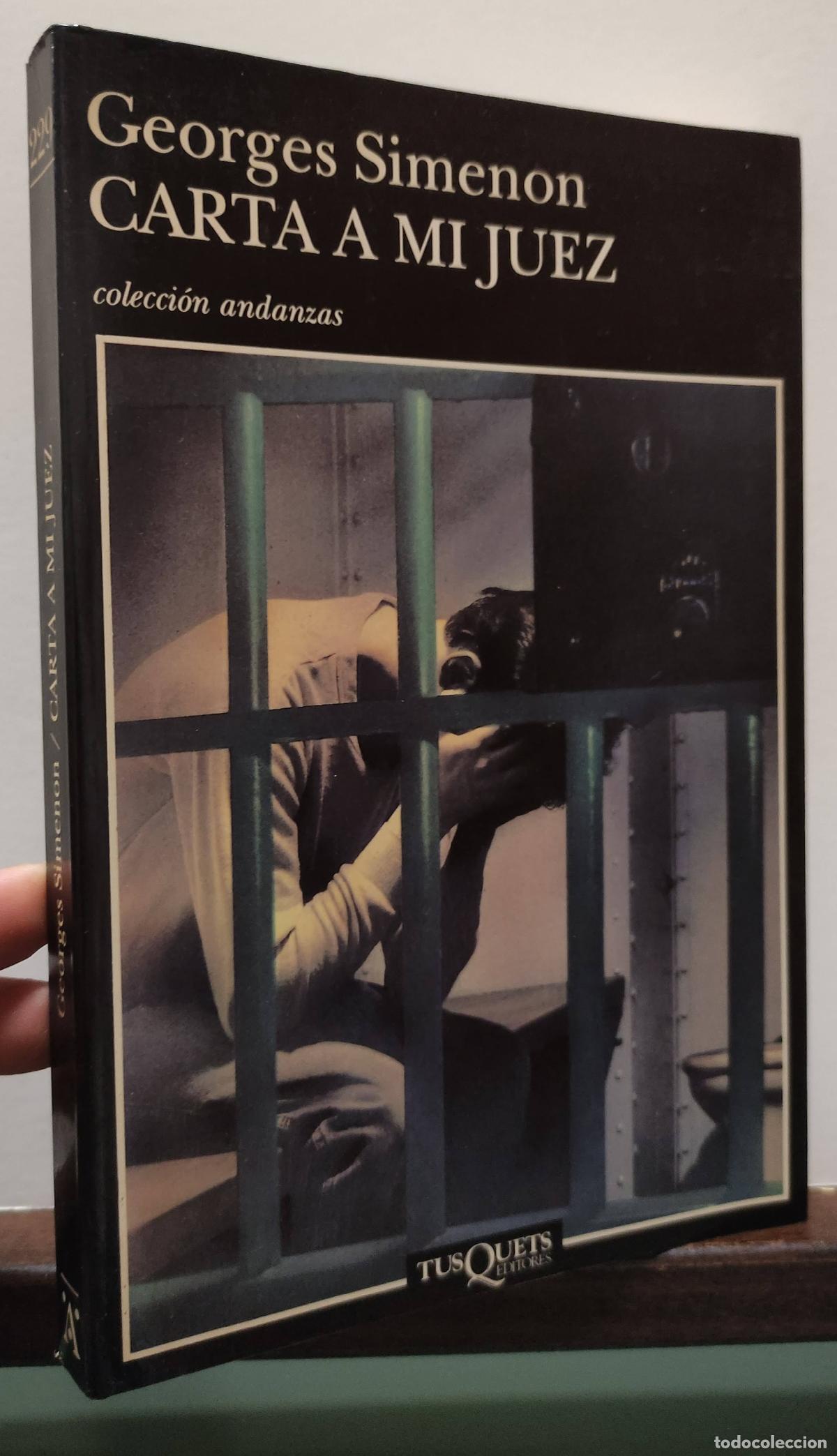 Libros: CARTA A MI JUEZ - GEORGES SIMENON - Foto 1