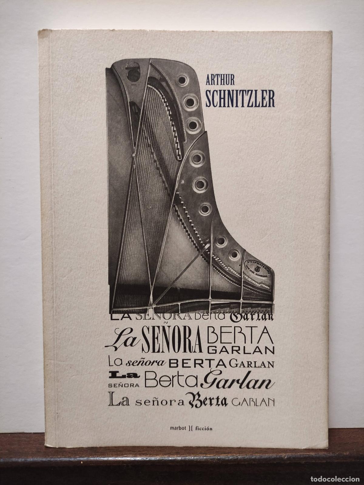 Libros: LA SE&Ntilde;ORA BERTA GARLAN - ARTHUR SCHNITZLER - Foto 1