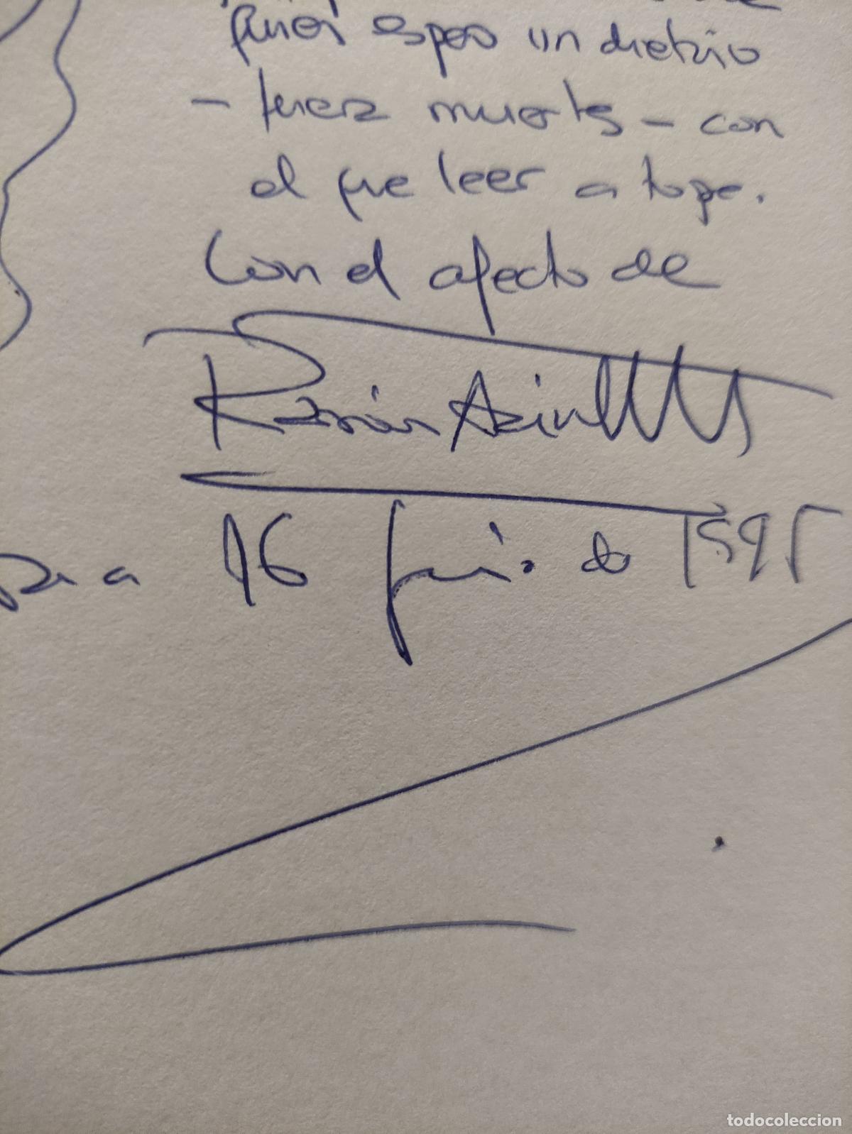 Libros: AUNQUE DE NADA SIRVA - RAMON ACIN - Foto 2