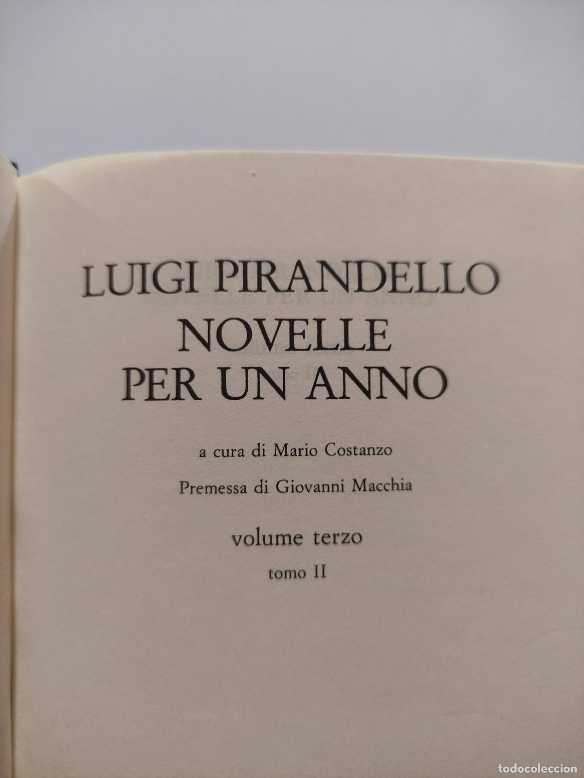 Libros: NOVELLE PER UN ANNO - PIRANDELLO - Foto 4