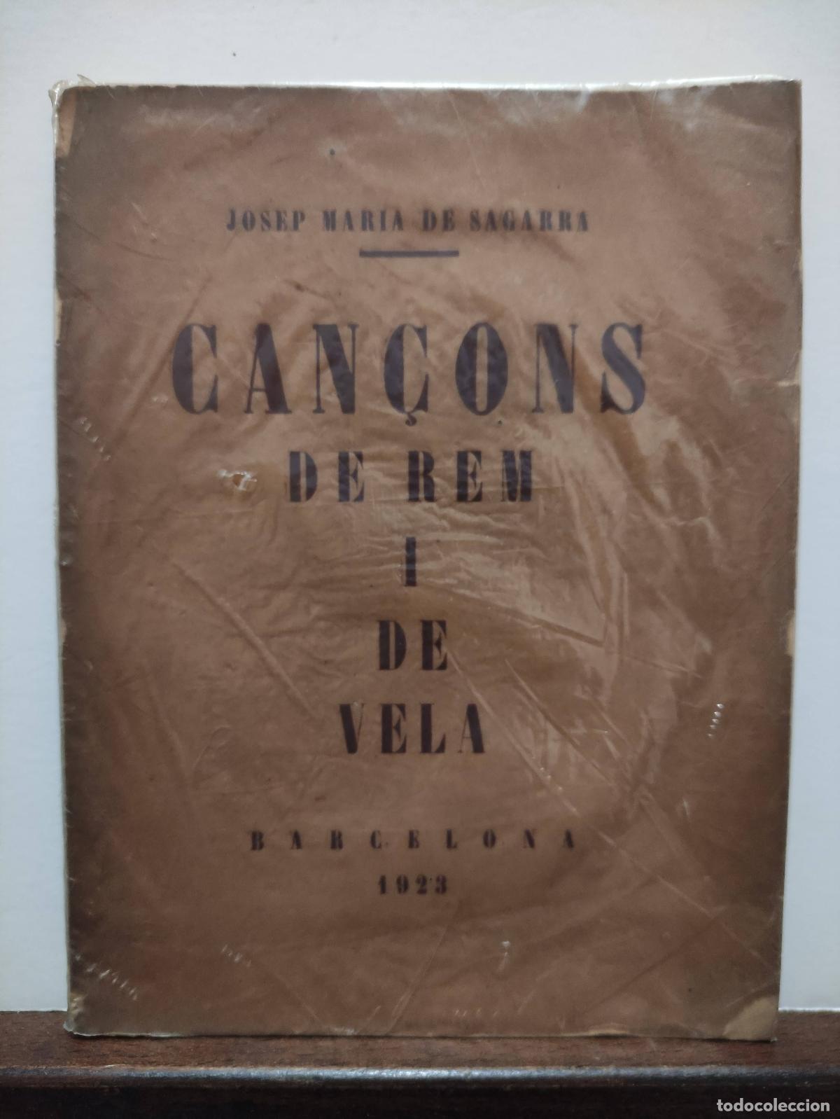Libros: CAN&Ccedil;ONS DE REM I DE VELA - JOSEP MARIA DE SAGARRA - Foto 1