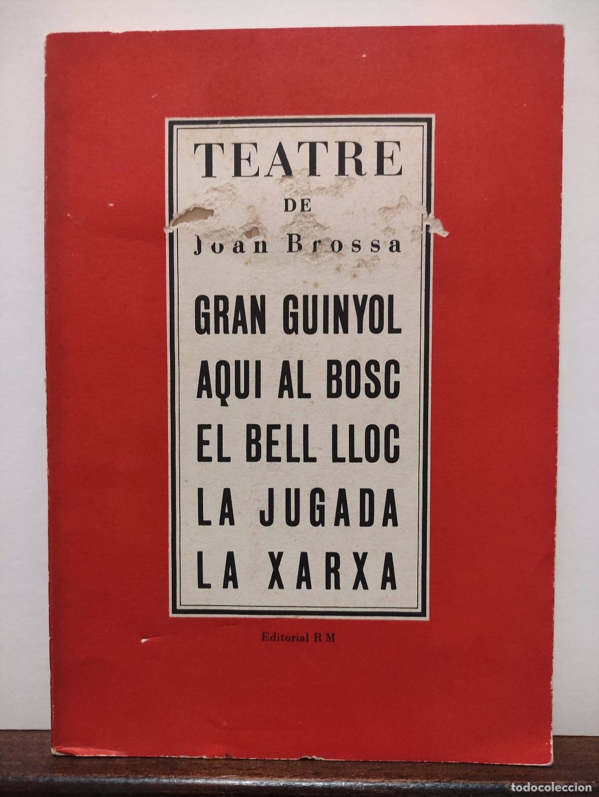 Libros: TEATRE DE JOAN BROSSA - JOAN BROSSA - Foto 1