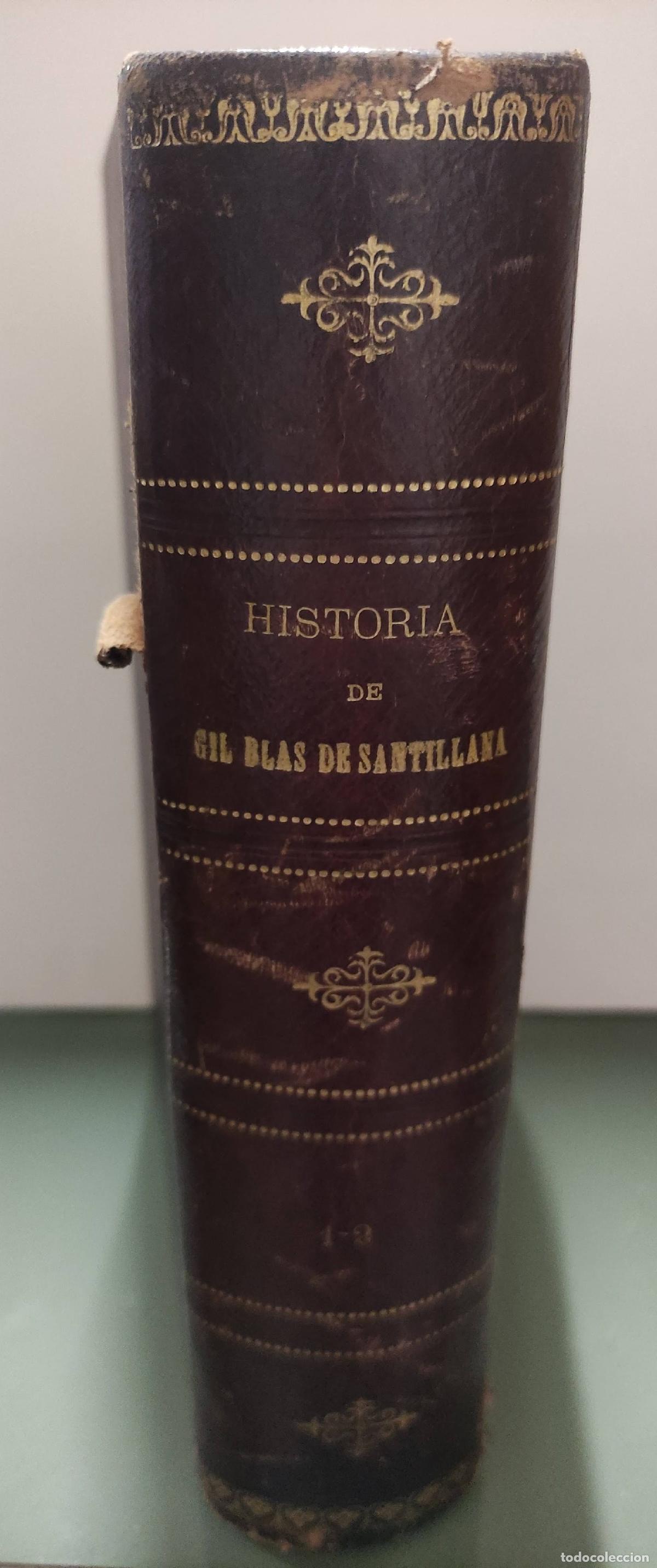 Libros: HISTORIA DE GIL BLAS DE SANTILLANA - 2 TOMOS - LESAGE - Foto 1