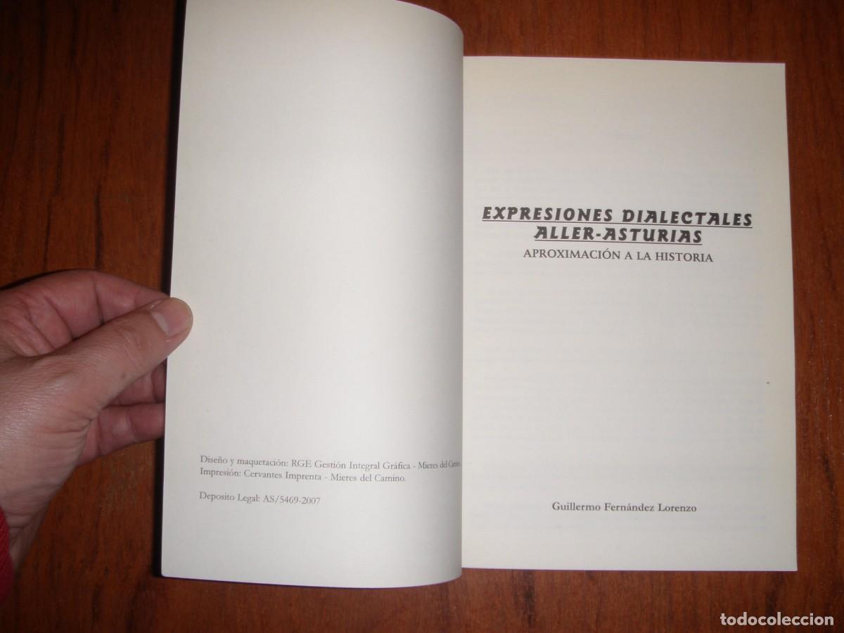 Libros: EXPRESIONES DIALECTICAS ALLER ASTURIAS - Foto 3