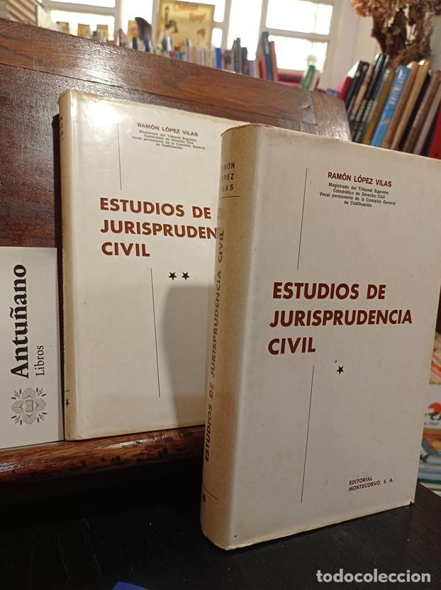 Libros: Estudios de jurisprudencia civil (Dos tomos) - Foto 1