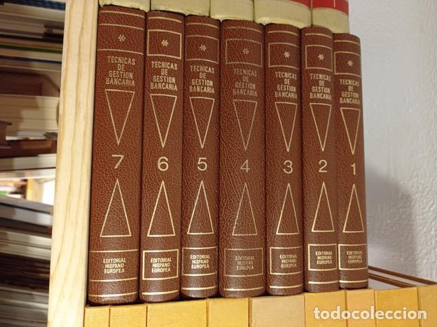 Libros: Tecnicas de gesti&oacute;n bancaria (7 tomos) - Foto 1