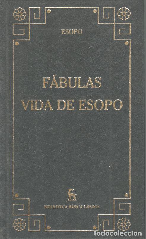 Libros: F&Aacute;BULAS. VIDA DE ESOPO. - ESOPO. - Foto 1