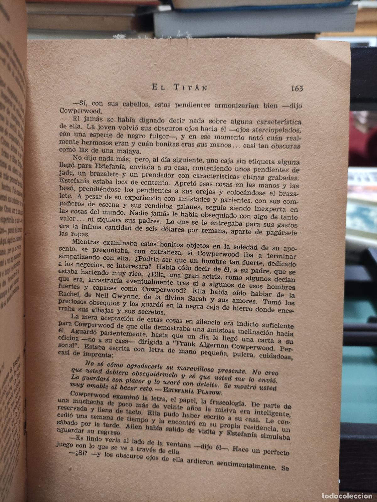 Libros: EL TITAN - NOVELA - THEODORE DREISER - Foto 3