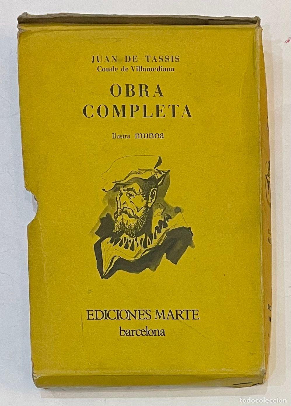 Libros: DE TASSIS, Juan - Obra completa. - Foto 1