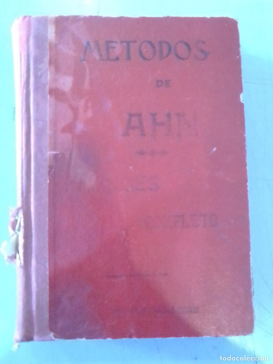 Libros: M&eacute;todo de AHN - 1&ordm; Curso de Franc&eacute;s - Compendio de Gram&aacute;tica Francesa - Atalo Casta&ntilde;s - Edit. Bailly - Foto 1