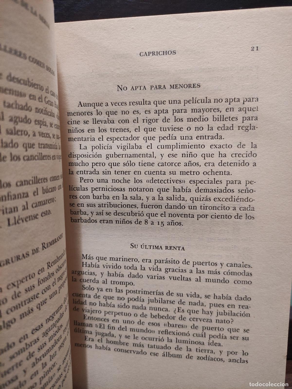 Libros: CAPRICHOS - RAMON GOMEZ DE LA SERNA - Foto 3
