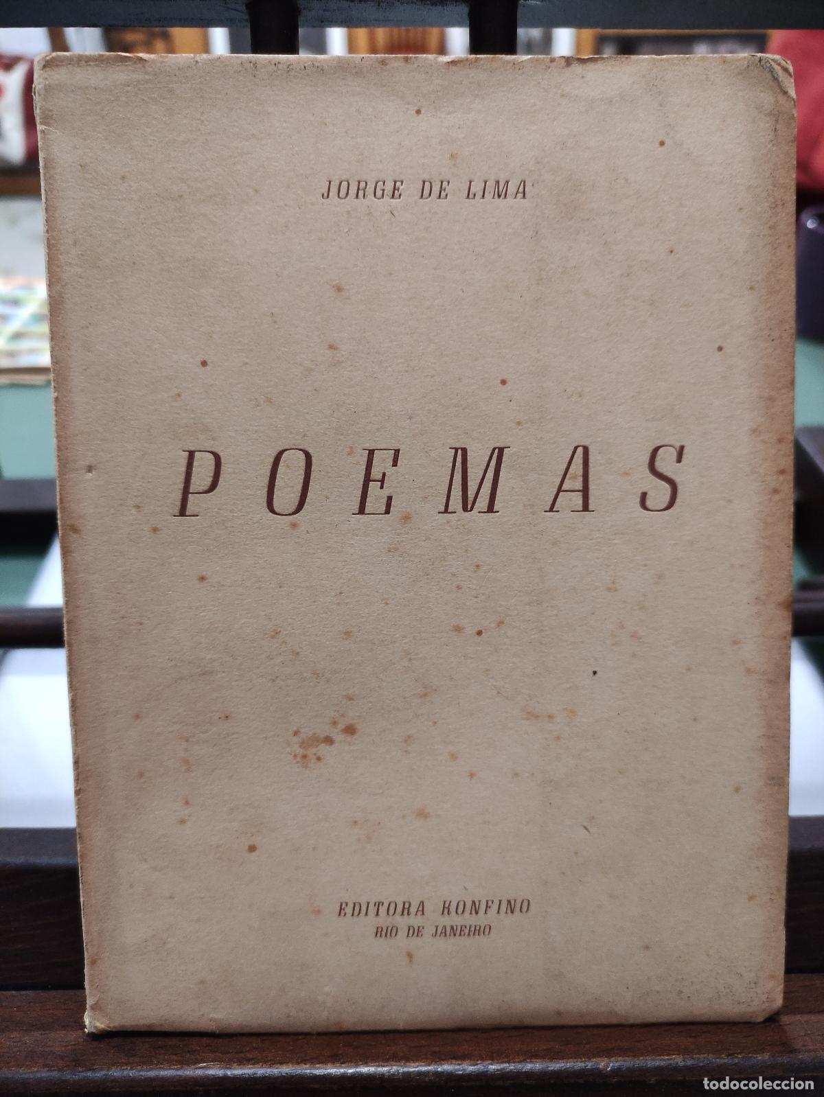 Libros: POEMAS - JORGE DE LIMA - Foto 1