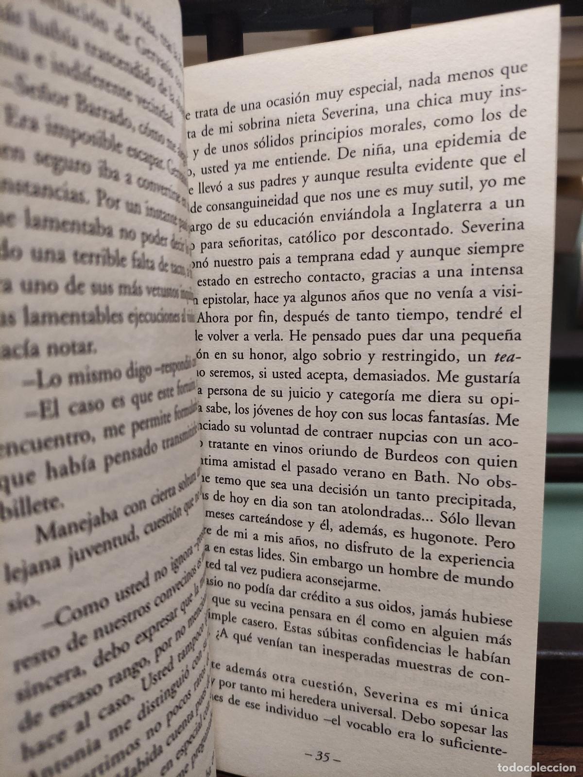 Libros: SEVERINA O EL TURNO DE LA SEPIA - JAIME ROSAL - Foto 3