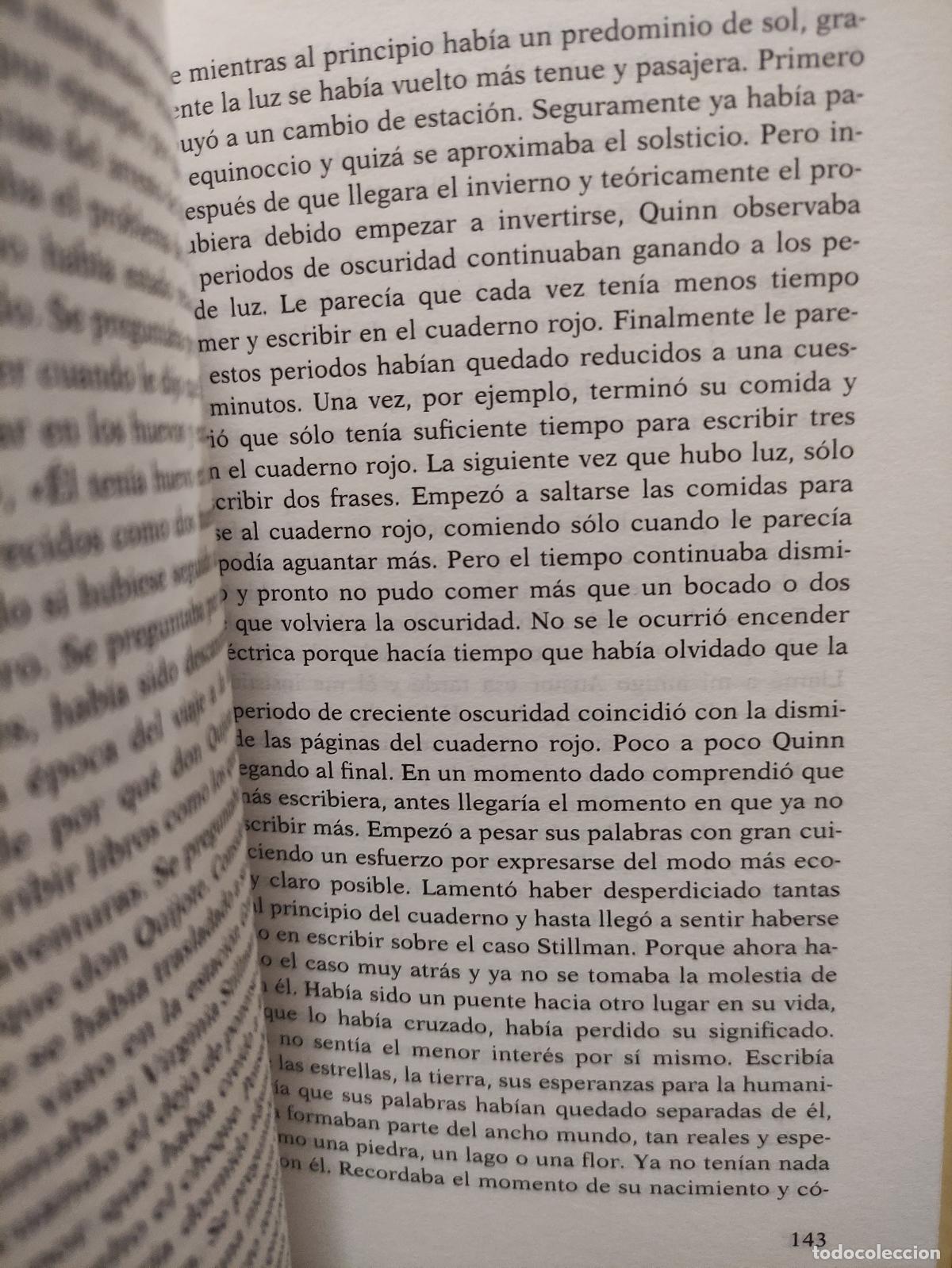 Libros: LA TRILOGIA DE NUEVA YORK - PAUL AUSTER - Foto 3