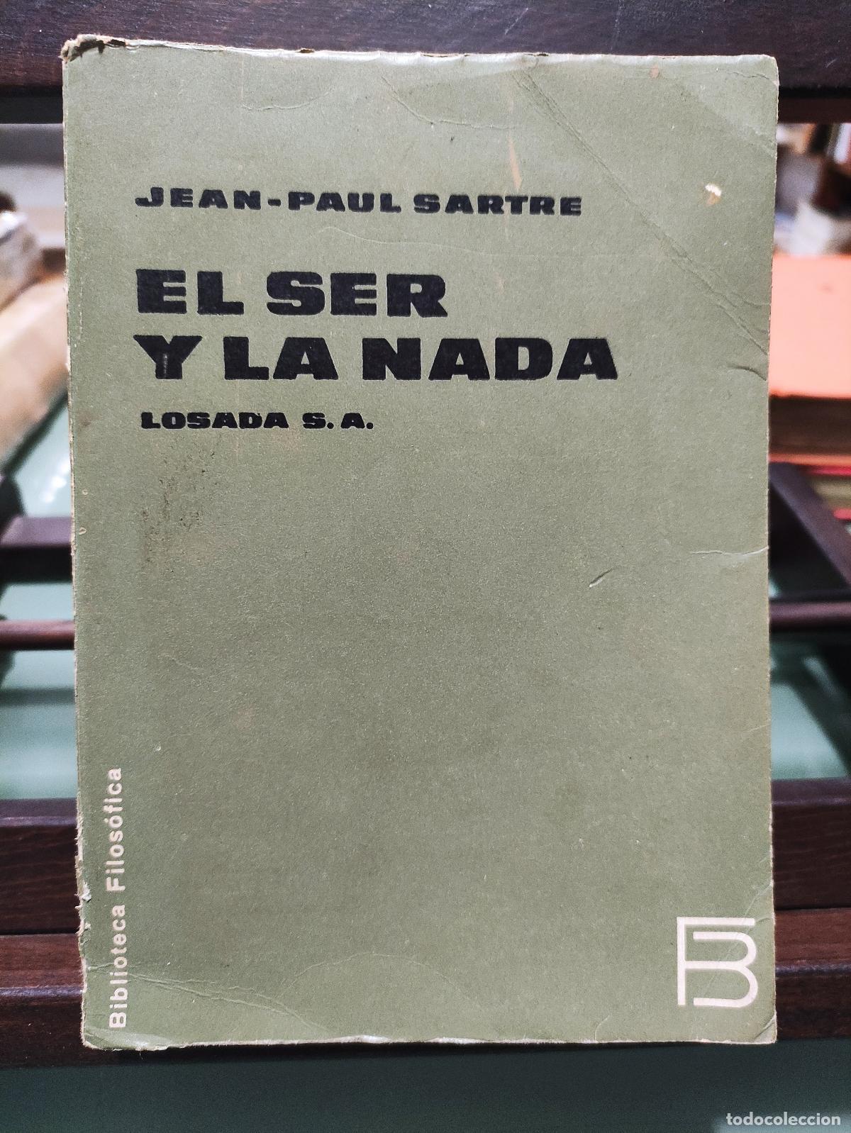 Libros: EL SER Y LA NADA - JEAN PAUL SARTRE - Foto 1