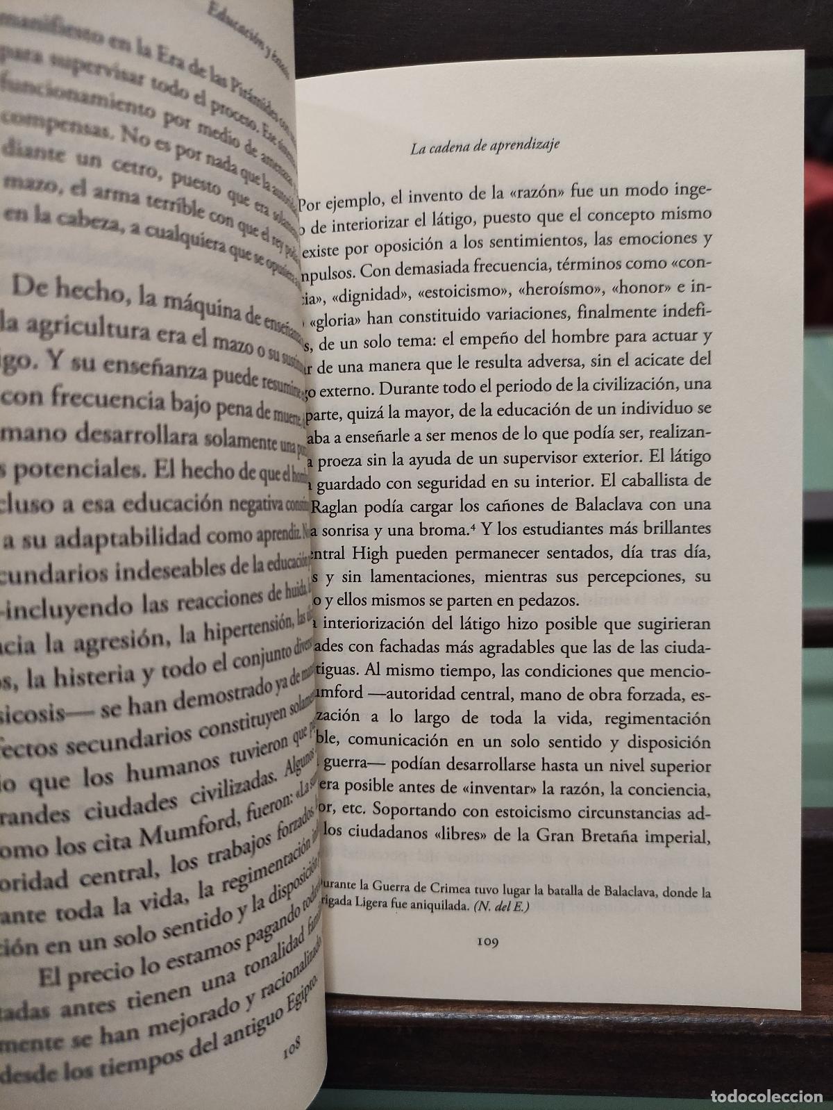Libros: EDUCACION Y EXTASIS - GEORGE LEONARD - Foto 2