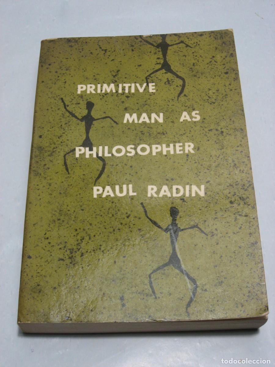 Libros: PRIMITIVE MAN AS PHILOSOPHER - Paul Radin - Foto 1