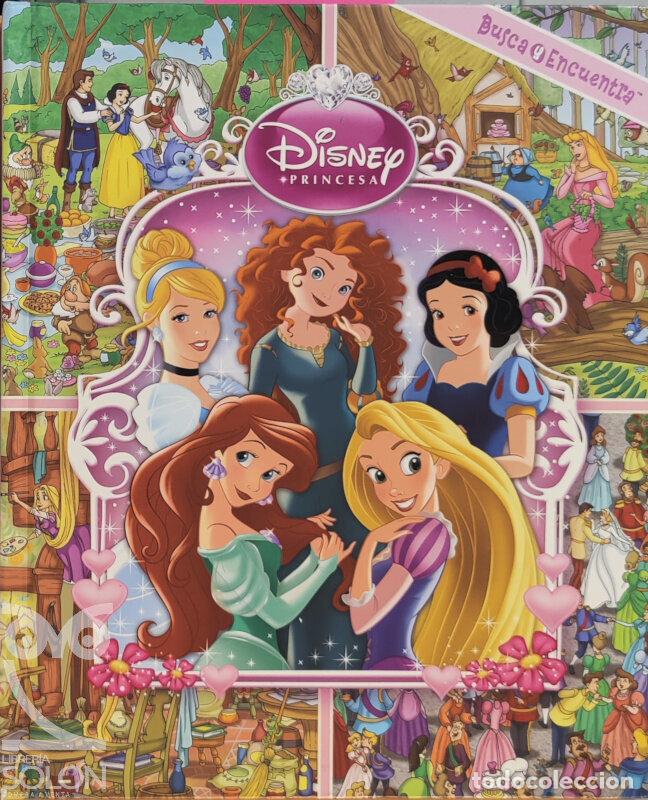 Libros: Busca y Encuentra - Disney Princesa - Disney - Foto 1