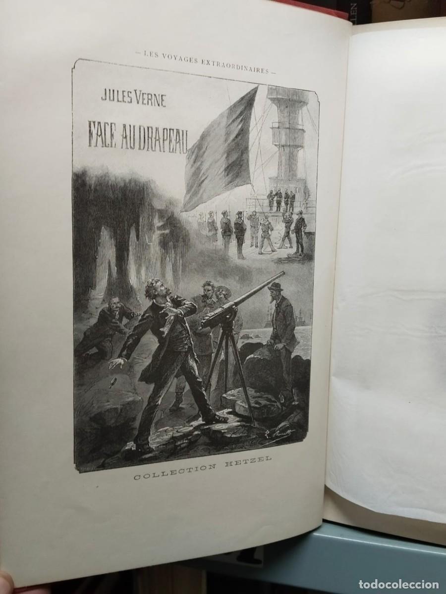 Libros: Face au Drapeau - VERNE, Jules / BENETT, L&eacute;on (illustr.) - Foto 7