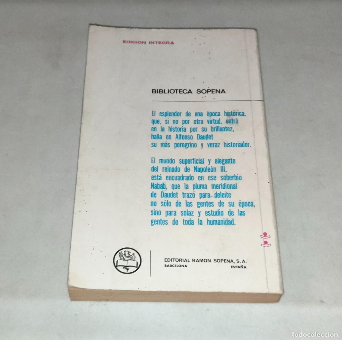 Libros: NOVELA &bull; EL NABAB (ALFONSO DAUDET) 370 P&Aacute;G. - Foto 2