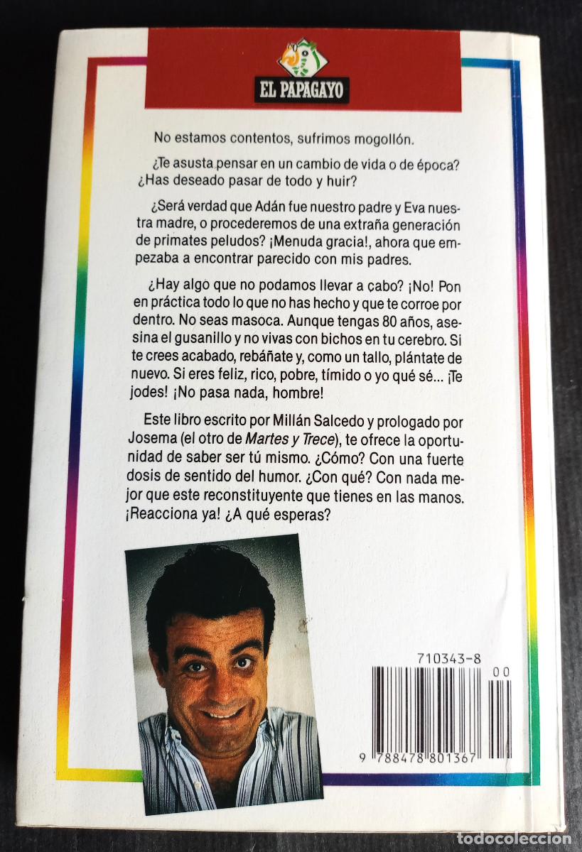 Libros: MILLAN SALCEDO - SUFRO BUCHO - ED. TEMAS DE HOY - 1991 - Foto 2