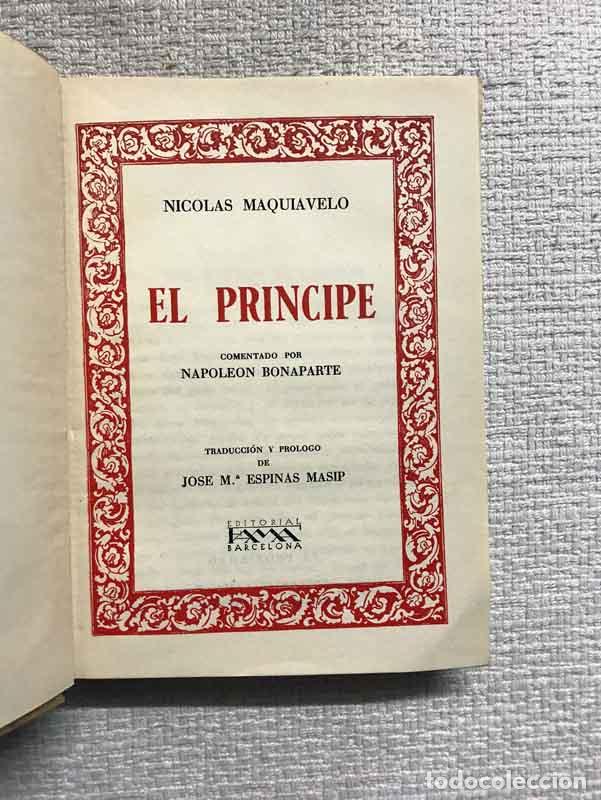 Libros: El Pr&iacute;ncipe - Nicol&aacute;s Maquiavelo - Foto 2