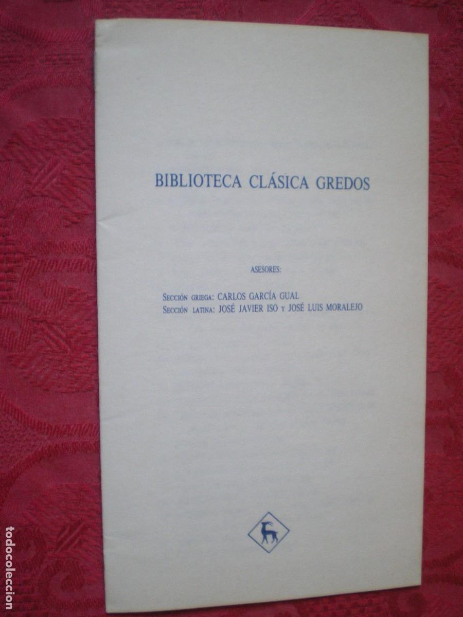 Libros: CAT&Aacute;LOGO BIBLIOTECA CL&Aacute;SICA GREDOS. - Foto 1