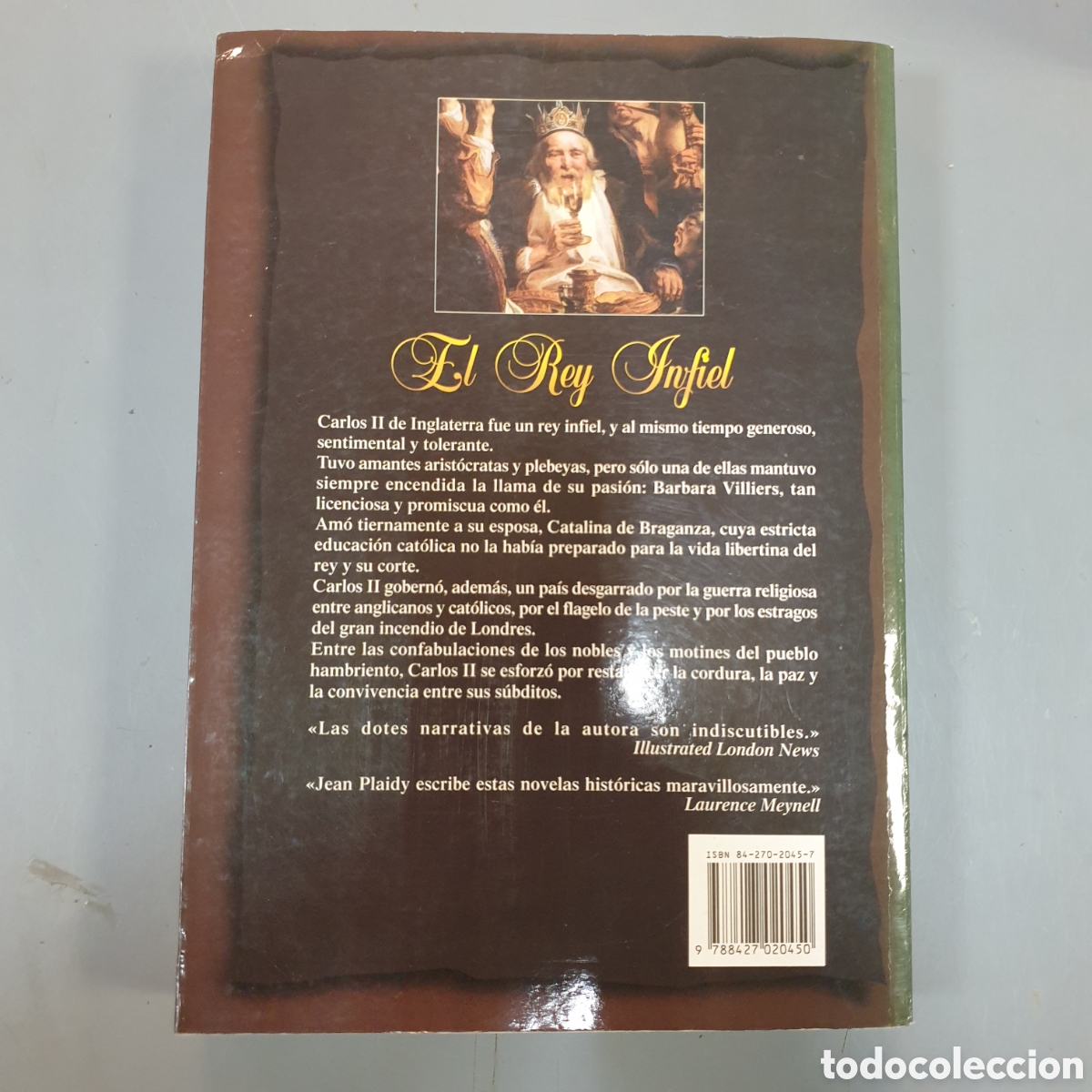 Libros: El Rey Infiel JEAN PLAIDY - Foto 2