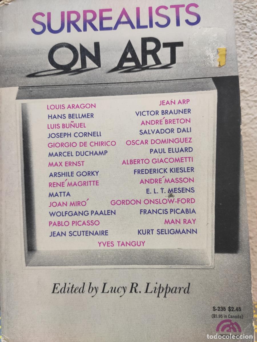 Libros: SURREALISTS ON ART. Edited by Lucy R. Lippard - - Foto 1