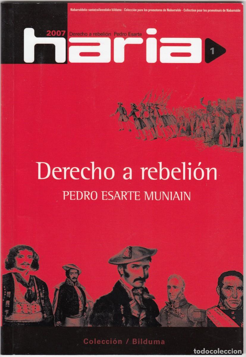Libros: DERECHO A REBELI&Oacute;N. PEDRO ESARTE. ADK - Foto 1