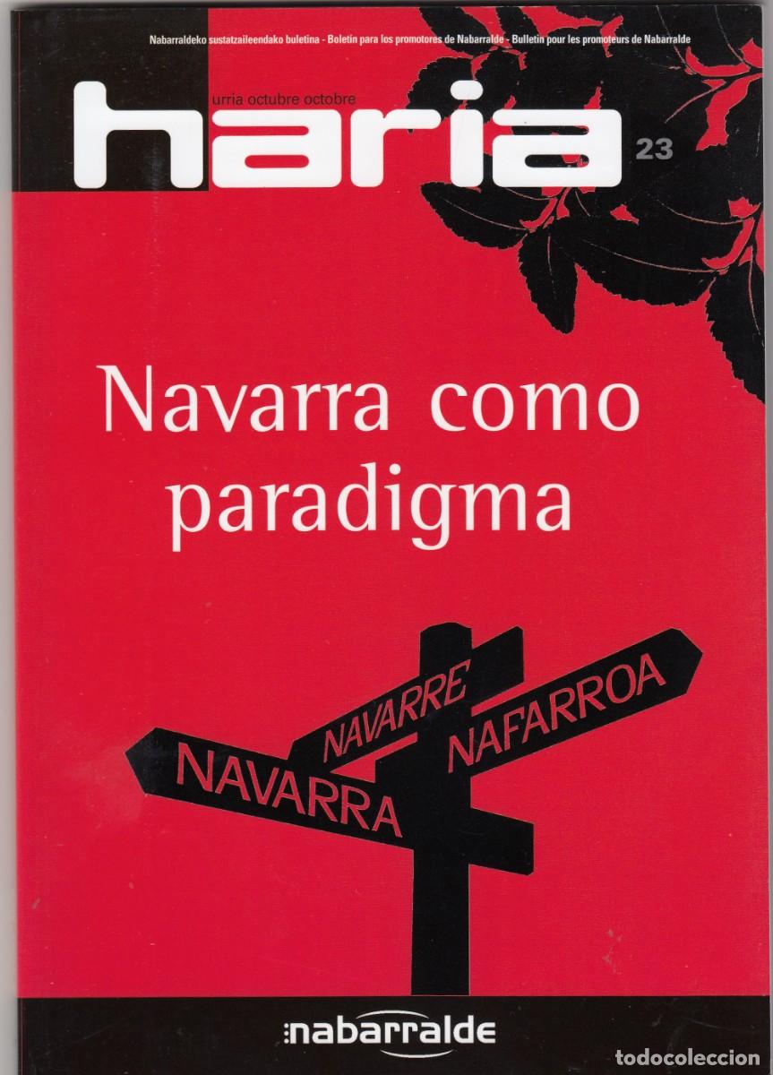 Libros: HARIA N&ordm; 23. NAVARRA COMO PARADIGMA. ADK - Foto 1