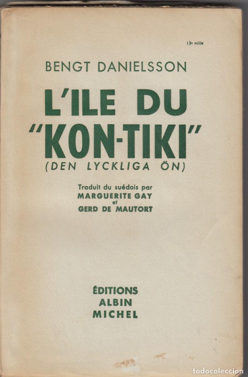 Libros: L&acute;&Icirc;LE DU KON-TIKI. DANIELSSON. ADM - Foto 1