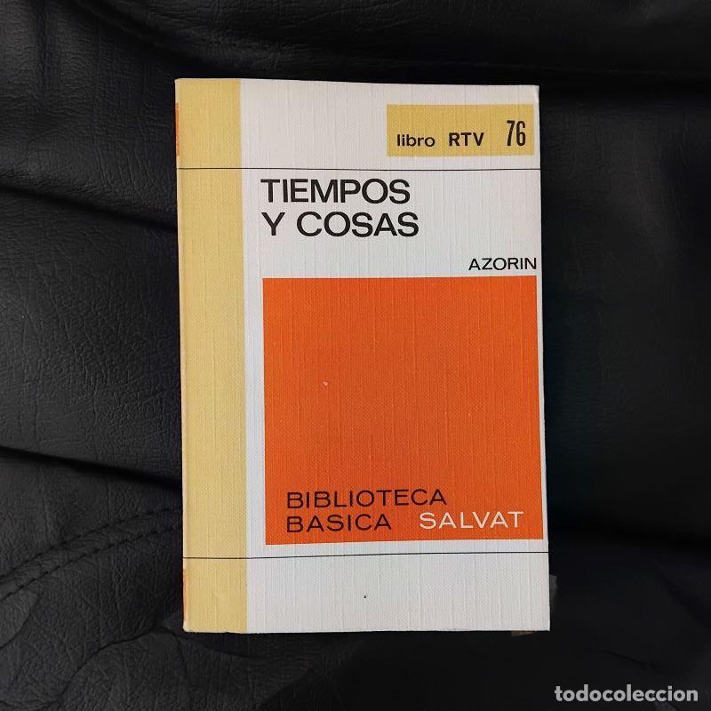 Libros: Tiempos y cosas - Azor&iacute;n - Foto 1