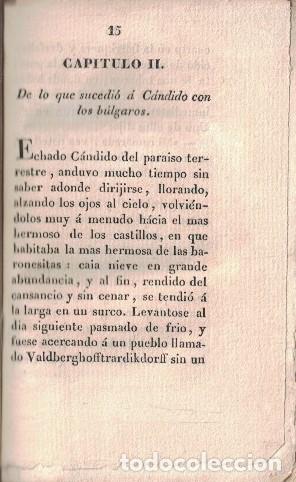 Libros: C&Aacute;NDIDO &Oacute; EL OPTIMISMO. - Voltaire. - Foto 2
