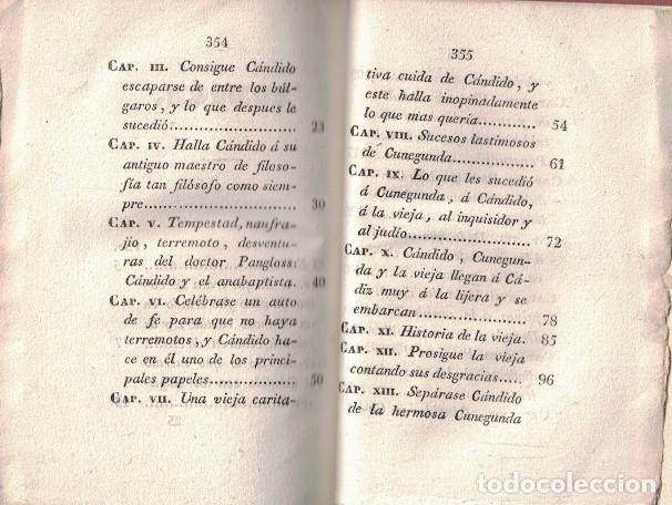 Libros: C&Aacute;NDIDO &Oacute; EL OPTIMISMO. - Voltaire. - Foto 4