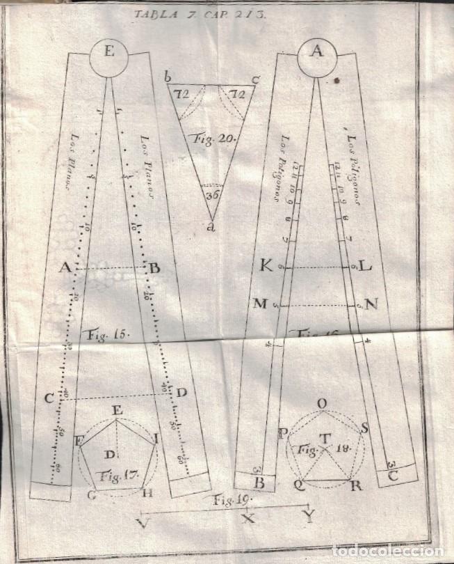 Libros: CONSTRUCCI&Oacute;N, Y USO DEL COMPAS DE PROPORCI&Oacute;N. - AA.VV. - Foto 3