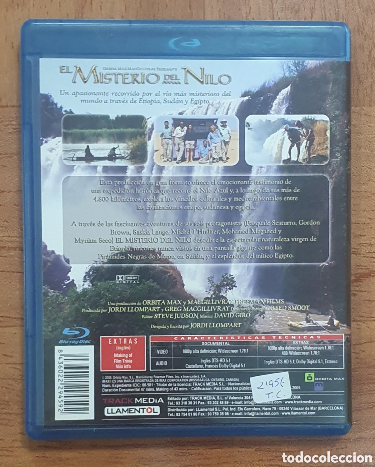 Libros: El Misterio del Nilo � Blu-ray - VV. AA. - Foto 2