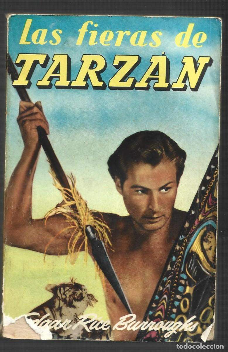 B&uuml;cher: 1 libro antiguo las fieras de tarzan a&ntilde;o 1964 el de la foto