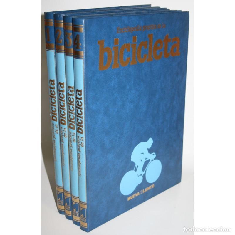 Libros: ENCICLOPEDIA PR&Aacute;CTICA DE LA BICICLETA. 4 TOMOS - V.V.A.A. - Foto 1