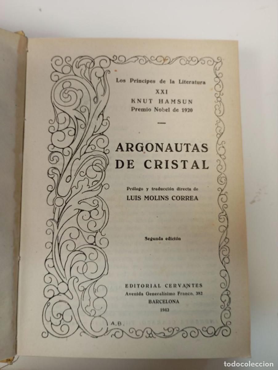 Libros: Argonautas de cristal - Hamsun, Knut - Foto 3